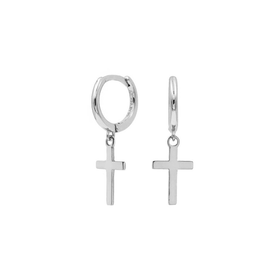 Joyas Makedoonia Aros Colgante | Pendientes Cruz Plata